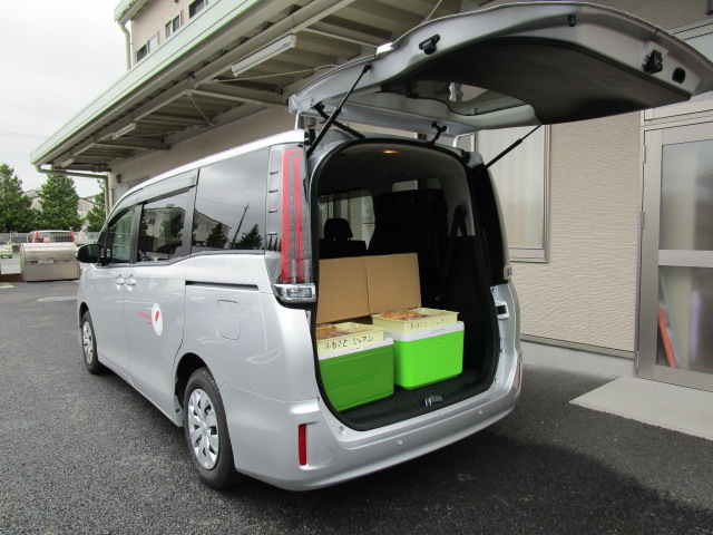 荷物を積んだところ１