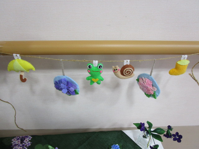 フェルトのマスコット