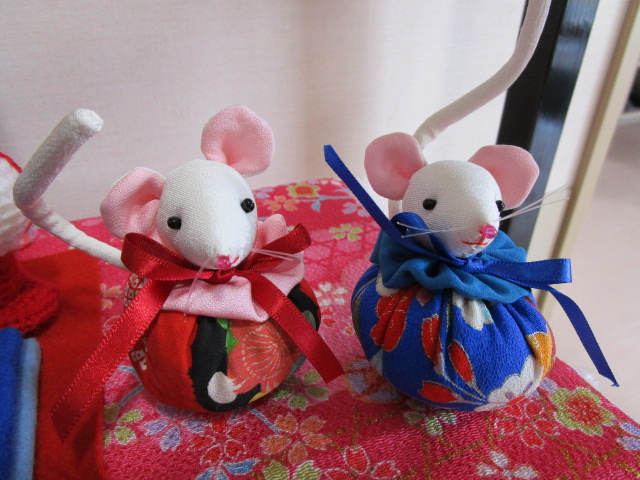 ねずみのおひなさま