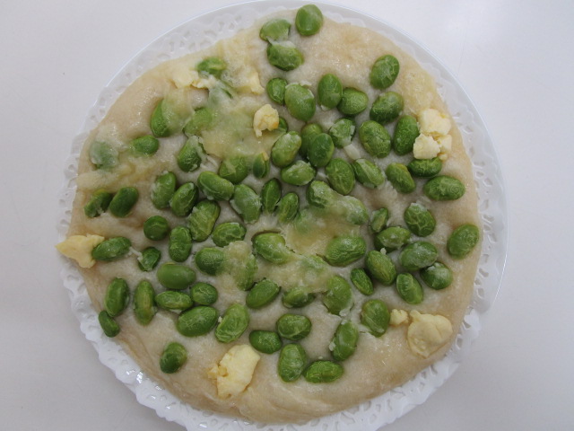 枝豆とクリームチーズ