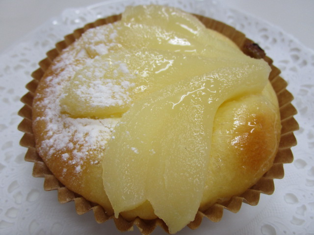ラ・フランスとクリームチーズ